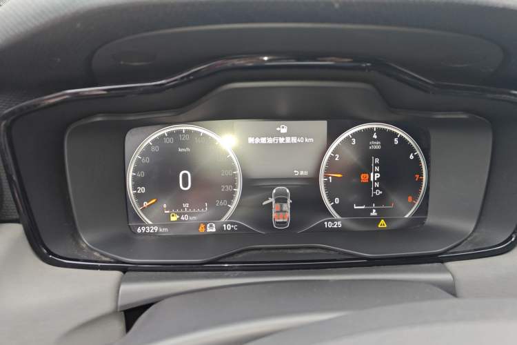 Used Lynk & Co 03 2018 1.5TD DCT JingPro Edition China V Standard Instrument Cluster