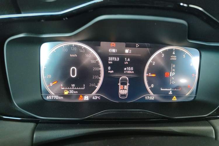 Used Lynk & Co 03 2018 1.5TD DCT Sport Edition China V Standard Instrument Cluster