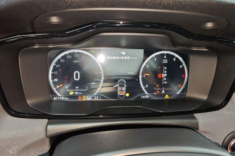 Used Lynk & Co 03 2018 1.5TD DCT JingPro Edition China V Standard Instrument Cluster