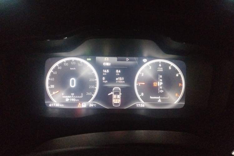 Used Lynk & Co 03 2018 1.5TD DCT JingPro Edition China V Standard Instrument Cluster