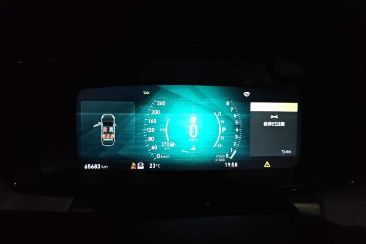 Used Lynk & Co 03 2018 1.5TD DCT JingPro Edition China V Standard Instrument Cluster