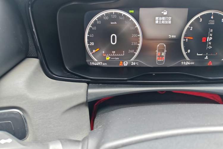 Used Lynk & Co 03 2018 1.5TD DCT JingPro Edition China V Standard Odometer Close Up