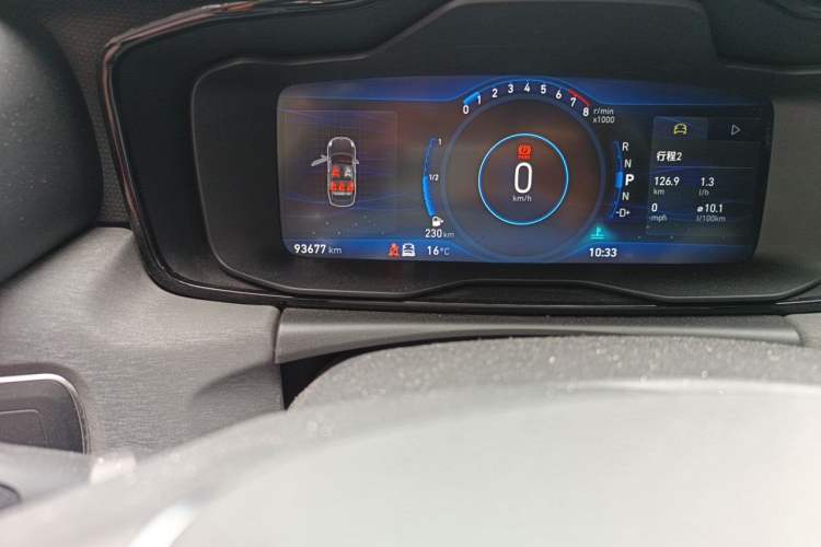 Used Lynk & Co 03 2018 1.5TD DCT JingPro Edition China V Standard Odometer Close Up