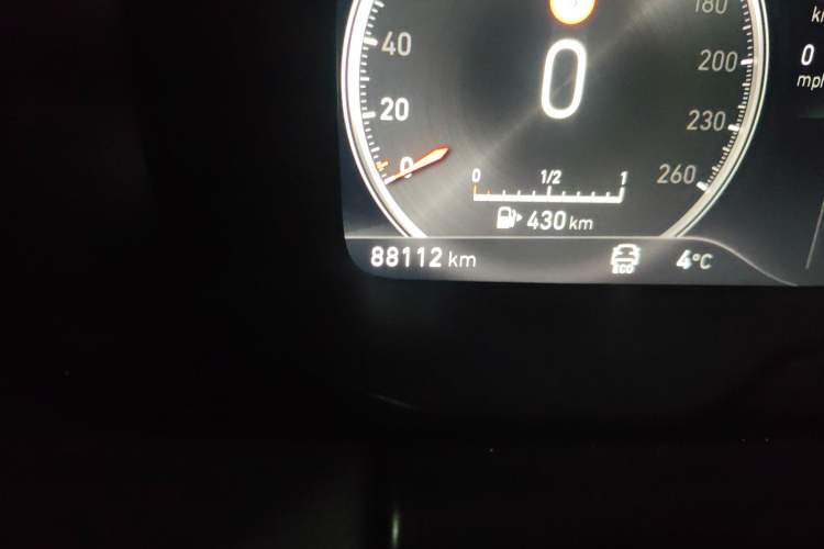 Used Lynk & Co 03 2018 1.5TD DCT JingPro Edition China V Standard Odometer Close Up