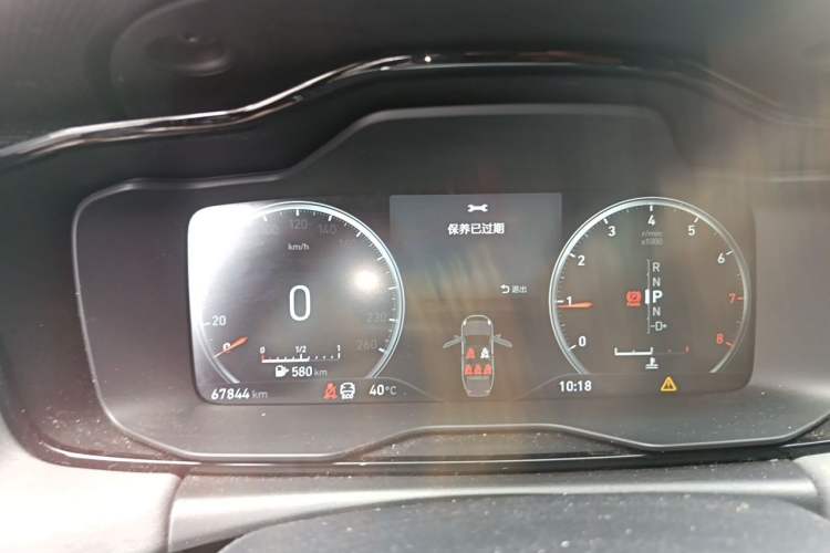 Used Lynk & Co 03 2018 1.5TD DCT JingPro Edition China V Standard Instrument Cluster
