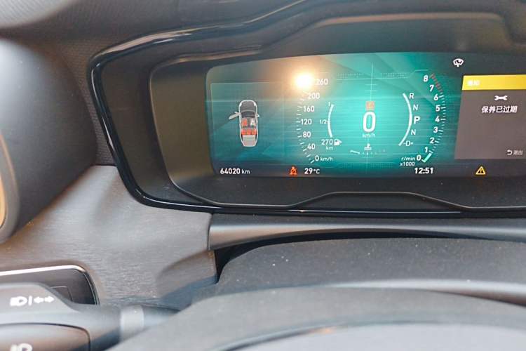 Used Lynk & Co 03 2018 1.5TD DCT Pro Version China V Standard Odometer Close Up