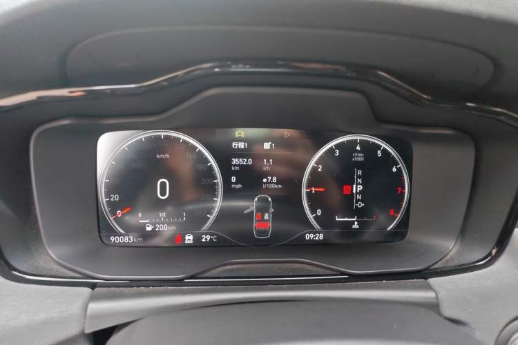 Used Lynk & Co 03 2019 1.5TD DCT JingPro Edition China VI Standard Instrument Cluster