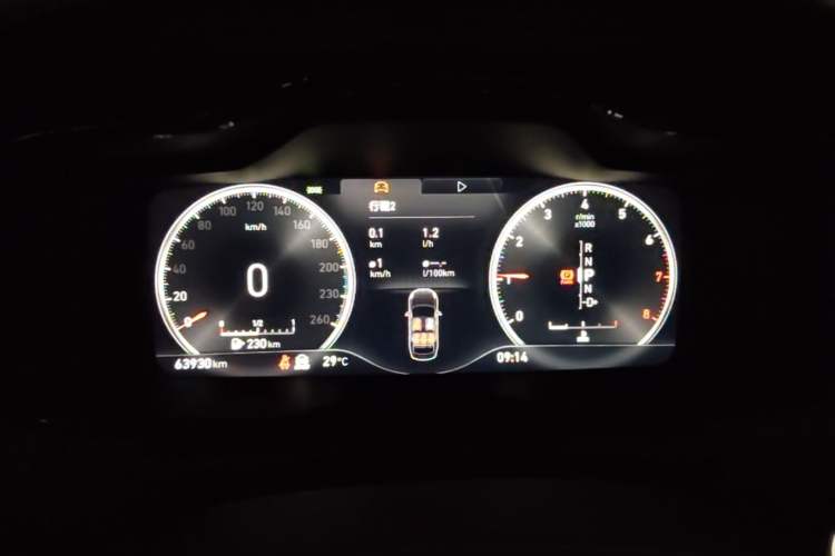 Used Lynk & Co 03 2019 1.5TD DCT Sport Edition China VI Standard Instrument Cluster