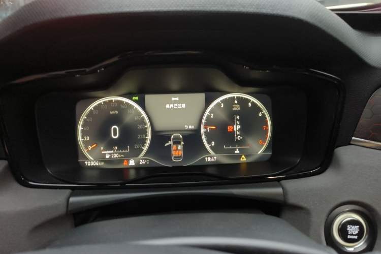 Used Lynk & Co 03 2019 1.5TD DCT JingPro Edition China VI Standard Instrument Cluster