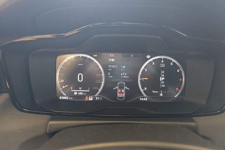 Used Lynk & Co 03 2019 1.5TD DCT JingPro Edition China VI Standard Instrument Cluster