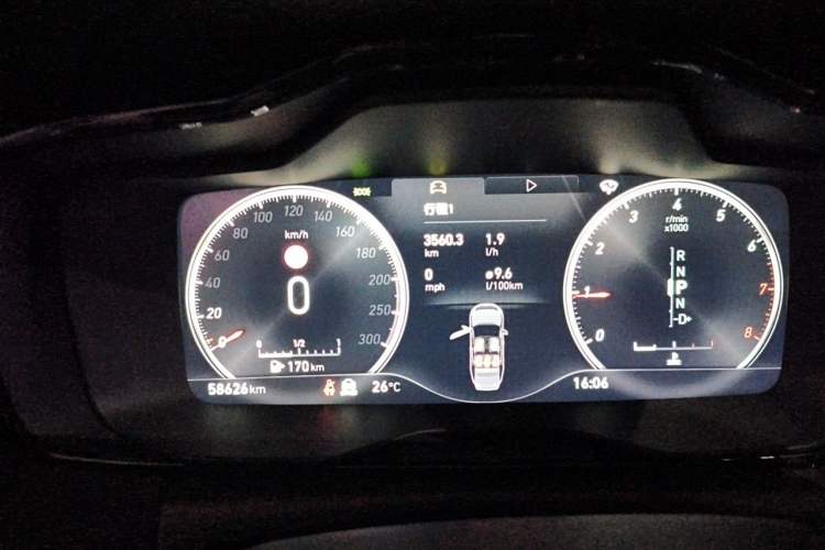 Used Lynk & Co 03 2019 03+ 2.0TD Automatic Wind-Chasing Edition Instrument Cluster