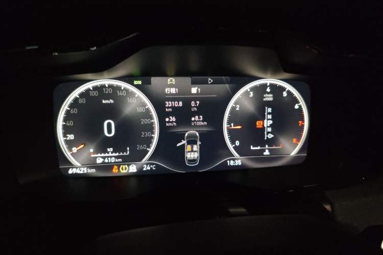 Used Lynk & Co 03 2019 1.5TD DCT JingPro Edition China VI Standard Instrument Cluster