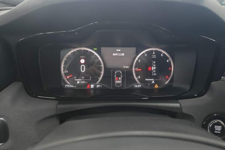 Used Lynk & Co 03 2019 1.5TD DCT JingPro Edition China VI Standard Instrument Cluster