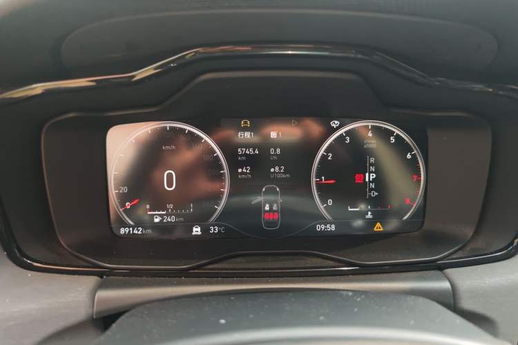 Used Lynk & Co 03 2019 1.5TD DCT JingPro Edition China VI Standard Instrument Cluster