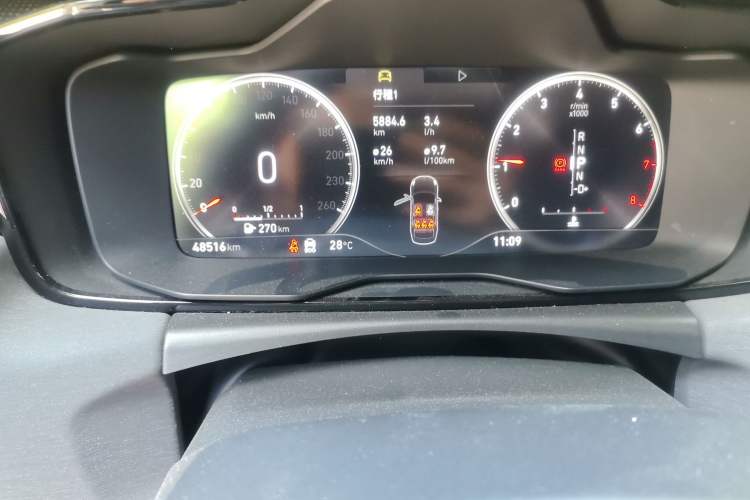 Used Lynk & Co 03 2019 1.5TD DCT JingPro Edition China VI Standard Odometer Close Up