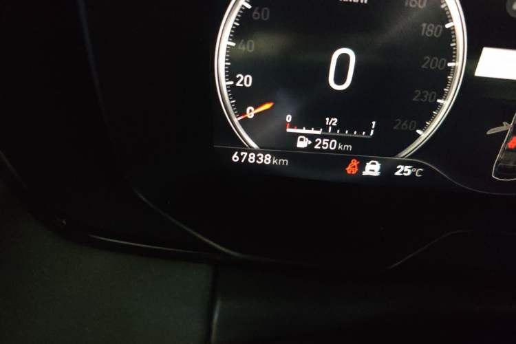 Used Lynk & Co 03 2019 2.0TD Automatic Trend Edition Odometer Close Up