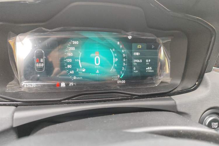 Used Lynk & Co 03 2019 1.5TD DCT JingPro Edition China VI Standard Odometer Close Up