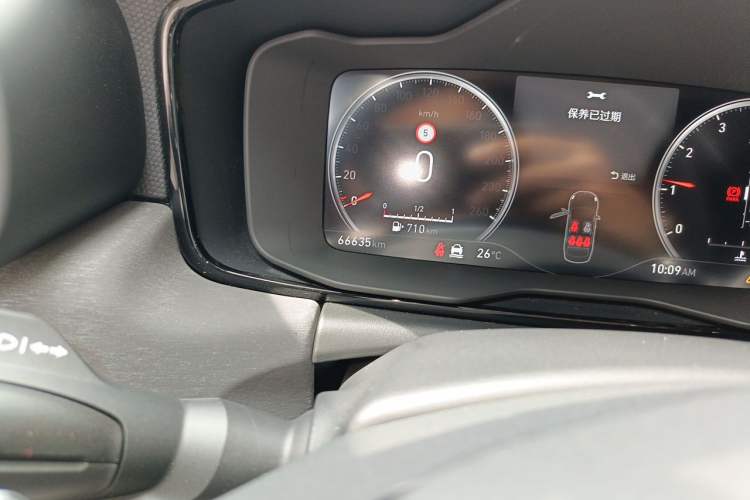 Used Lynk & Co 03 2019 1.5TD DCT JingPro Edition China VI Standard Odometer Close Up