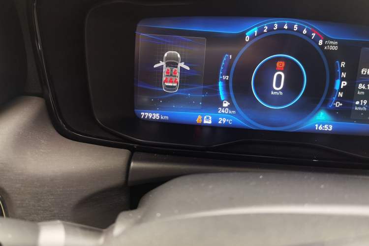 Used Lynk & Co 03 2019 1.5TD DCT JingPro Edition China VI Standard Odometer Close Up