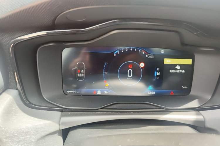 Used Lynk & Co 03 2019 1.5TD DCT JingPro Edition China VI Standard Odometer Close Up