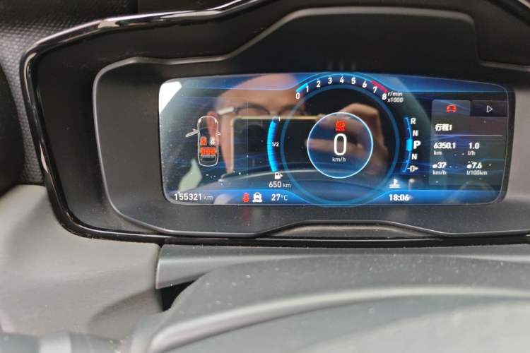 Used Lynk & Co 03 2019 1.5TD DCT Sport Edition China VI Standard Odometer Close Up