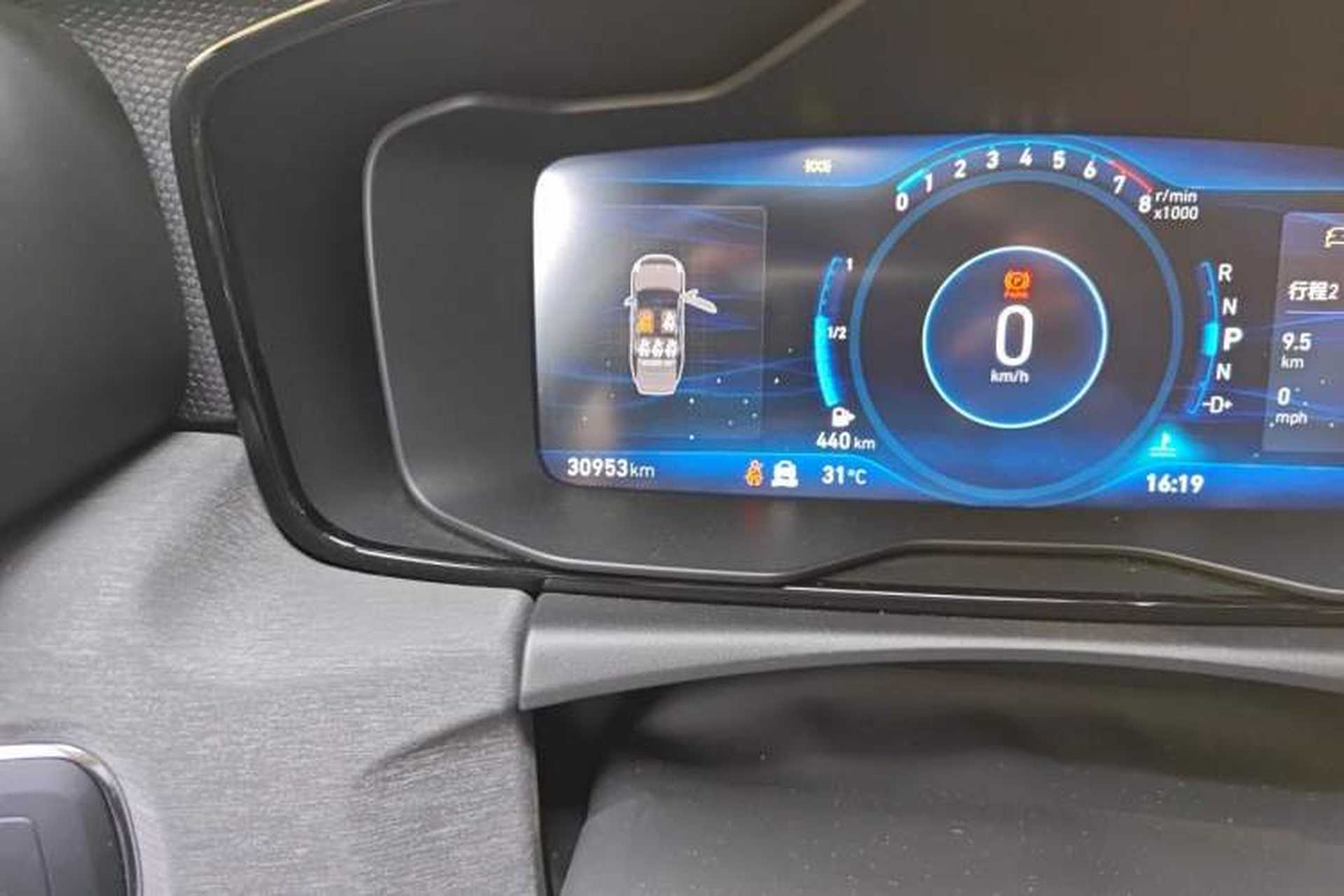 Used Lynk & Co 03 2019 1.5TD DCT JingPro Edition China VI Standard Odometer Close Up