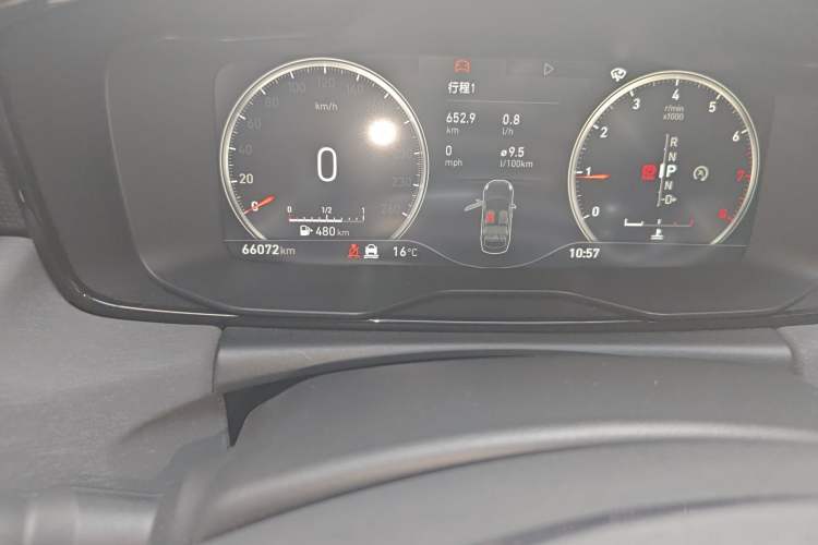 Used Lynk & Co 03 2019 2.0TD Automatic Trend Edition Odometer Close Up