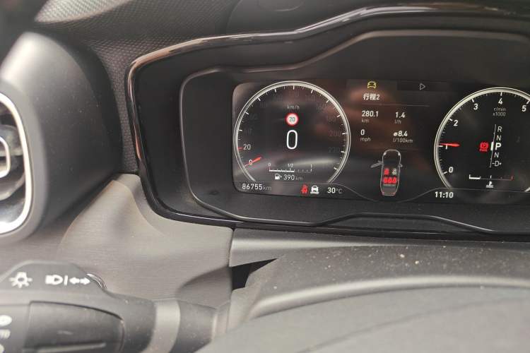 Used Lynk & Co 03 2019 1.5TD DCT JingPro Edition China VI Standard Odometer Close Up