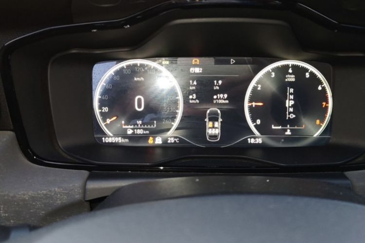 Used Lynk & Co 03 2019 1.5TD DCT Sport Edition China VI Standard Odometer Close Up