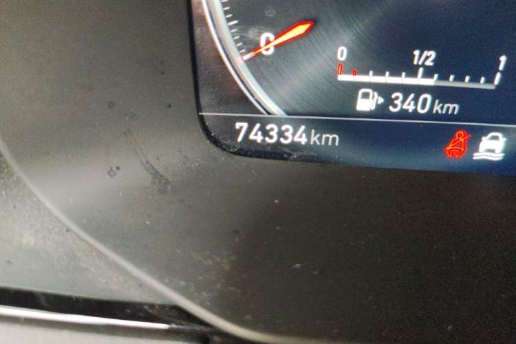Used Lynk & Co 03 2019 1.5TD DCT Sport Edition China VI Standard Odometer Close Up