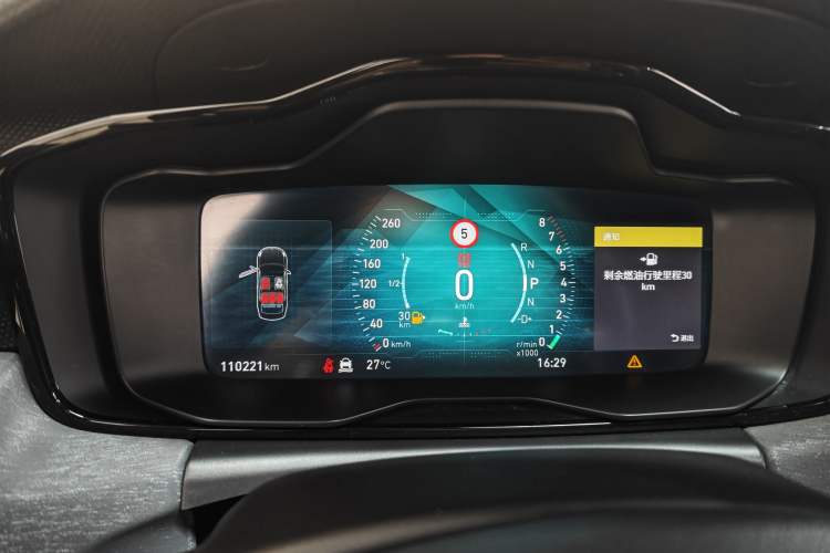 Used Lynk & Co 03 2019 2.0TD Automatic Jing Pro Edition Odometer Close Up