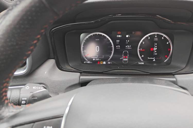 Used Lynk & Co 03 2019 1.5TD DCT Sport Edition China VI Standard Odometer Close Up