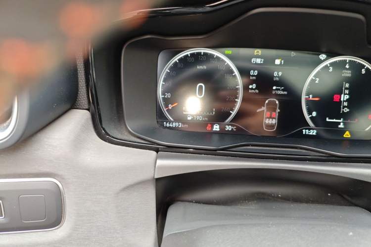 Used Lynk & Co 03 2019 1.5TD DCT JingPro Edition China VI Standard Odometer Close Up