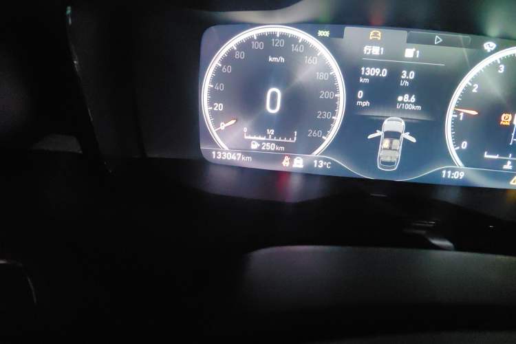 Used Lynk & Co 03 2019 1.5TD DCT Sport Edition China VI Standard Odometer Close Up