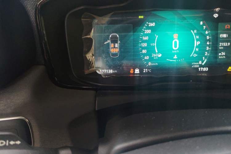 Used Lynk & Co 03 2019 1.5TD DCT Sport Edition China VI Standard Odometer Close Up
