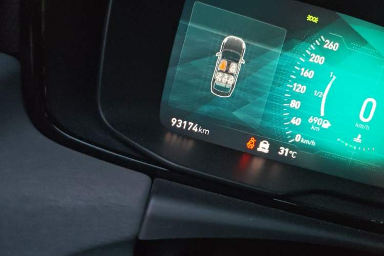 Used Lynk & Co 03 2019 2.0TD Automatic Jing Pro Edition Odometer Close Up