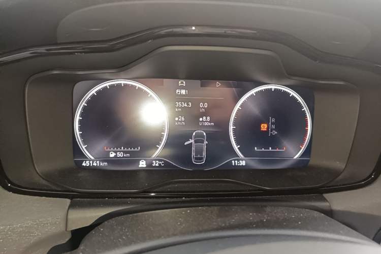 Used Lynk & Co 03 2019 1.5TD DCT JingPro Edition China VI Standard Instrument Cluster