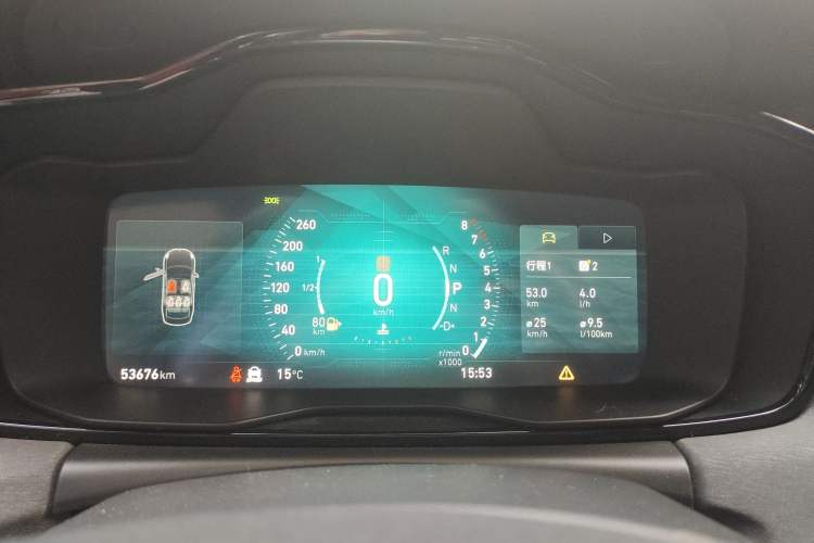 Used Lynk & Co 03 2019 1.5TD DCT JingPro Edition China VI Standard Instrument Cluster