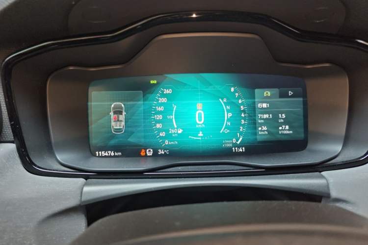 Used Lynk & Co 03 2019 1.5TD DCT JingPro Edition China VI Standard Instrument Cluster