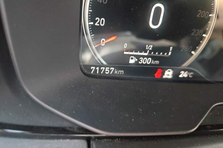 Used Lynk & Co 03 2019 2.0TD Automatic Jing Pro Edition Odometer Close Up