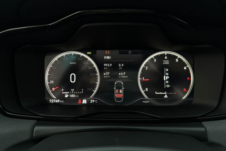 Used Lynk & Co 03 2019 1.5TD DCT Sport Edition China VI Standard Odometer Close Up
