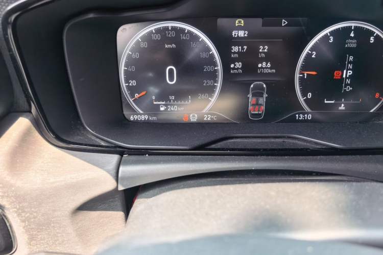 Used Lynk & Co 03 2019 1.5TD DCT JingPro Edition China VI Standard Odometer Close Up