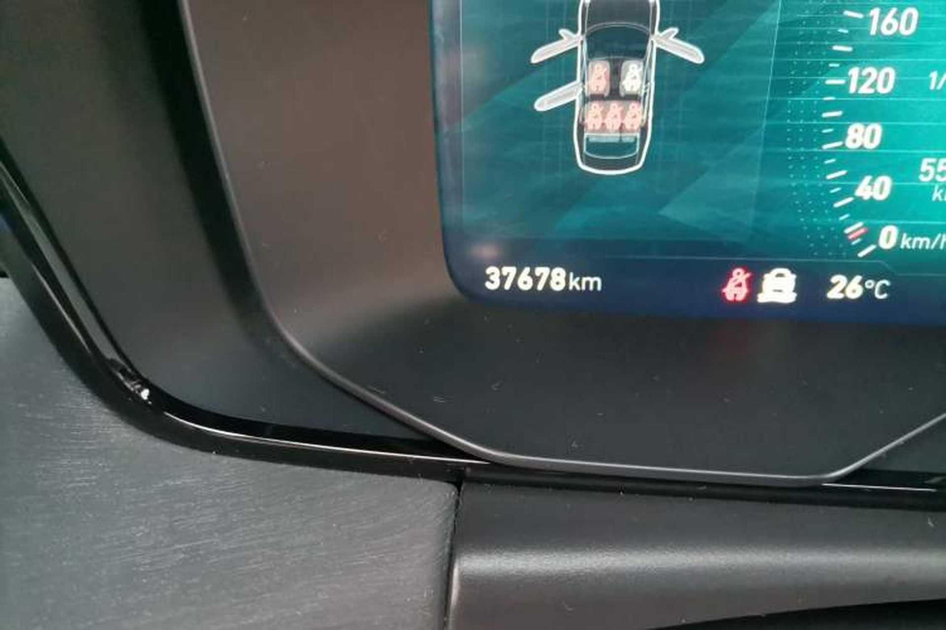 Used Lynk & Co 03 2019 2.0TD Automatic Jing Pro Edition Odometer Close Up