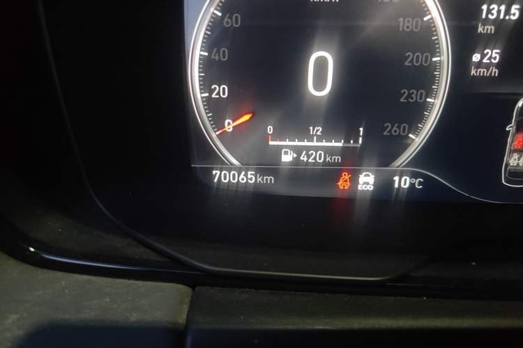 Used Lynk & Co 03 2019 1.5TD DCT JingPro Edition China VI Standard Odometer Close Up
