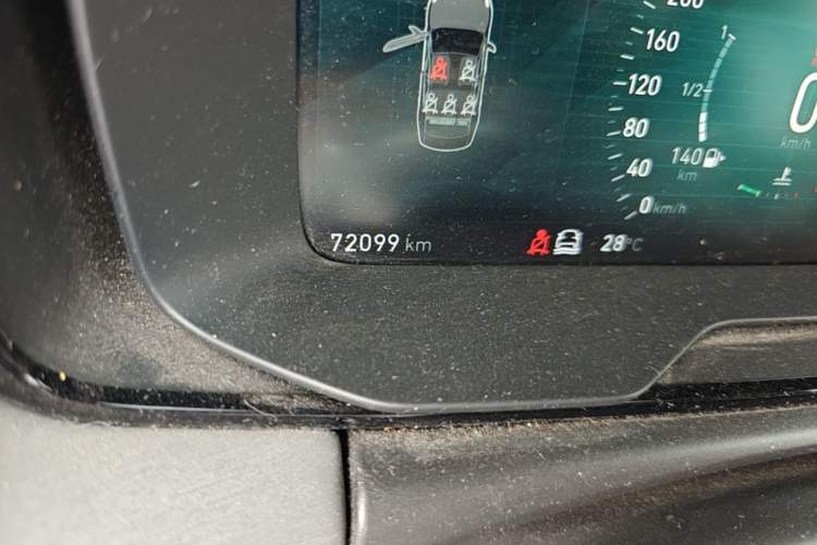 Used Lynk & Co 03 2019 1.5TD DCT Sport Edition China VI Standard Odometer Close Up