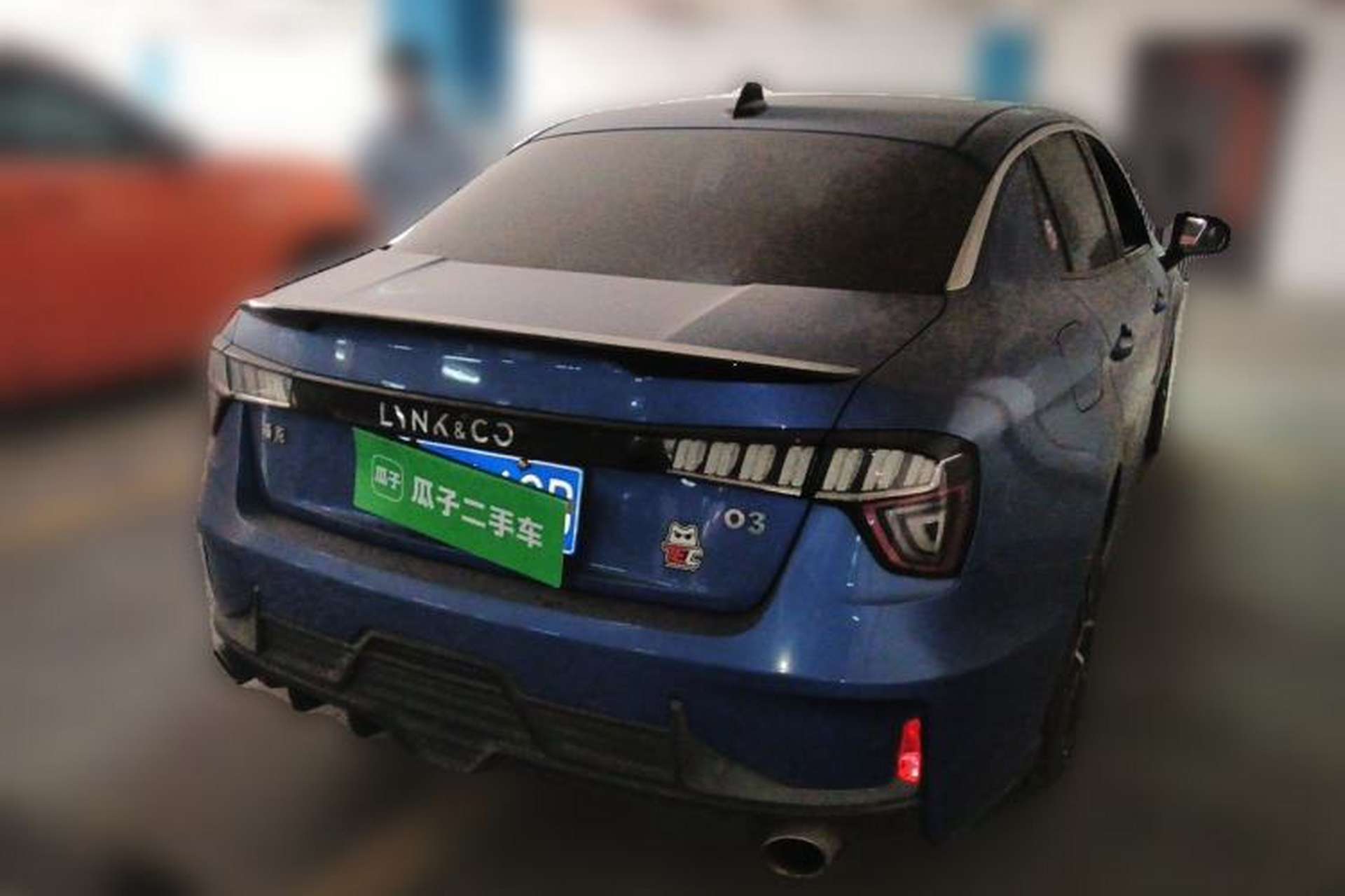Used Lynk & Co 03 2019 1.5TD DCT JingPro Edition China VI Standard Rear Right 45 Deg