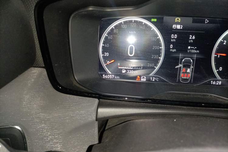 Used Lynk & Co 03 2019 1.5TD DCT JingPro Edition China VI Standard Odometer Close Up