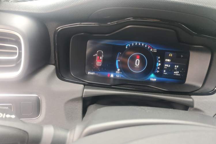 Used Lynk & Co 03 2019 2.0TD Automatic Jing Pro Edition Odometer Close Up