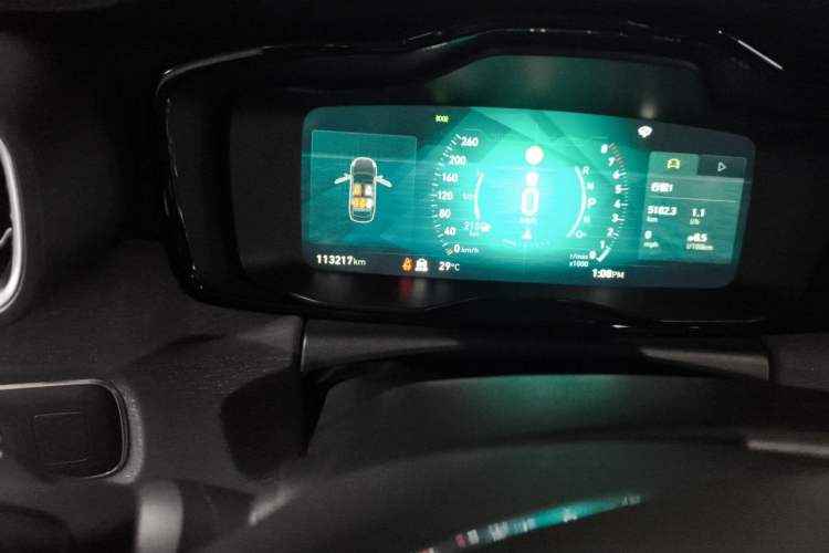 Used Lynk & Co 03 2019 2.0TD Automatic Jing Pro Edition Odometer Close Up