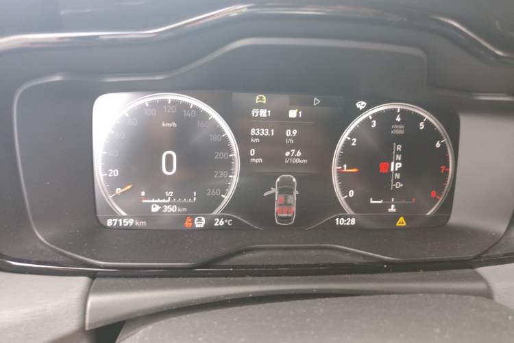 Used Lynk & Co 03 2019 1.5TD DCT JingPro Edition China VI Standard Instrument Cluster